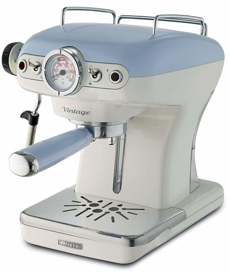 Macchina da caffè espresso Vintage Celeste - 👉 “Risparmi 10% – Prezzo finale €126,00”
